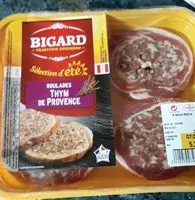 Mängden socker i Roulades thym de Provence