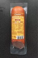 Mängden socker i Saucisson a l'ail