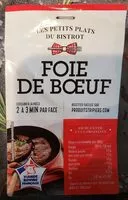 Mängden socker i Foie de boeuf