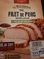 Mängden socker i Filet de porc moelleux