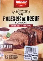 Mängden socker i Paleron de boeuf fondant