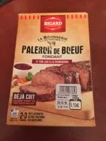 Mängden socker i Paleron de bœuf