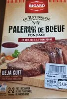 Mängden socker i Paleron de bœuf