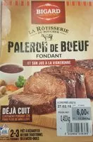 Mängden socker i Paleron de bœuf fondant