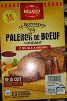 Mängden socker i Paleron de boeuf fondant