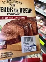 Mängden socker i Paleron de bœuf fondant