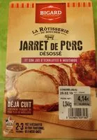 Mängden socker i Jarret de porc désossé