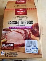 Mängden socker i Jarret de Porc Désossé et son Jus d'Échalotes & Moutarde