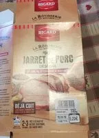 Mängden socker i Jarret de porc desossé