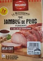 Mängden socker i Jambon de porc fondant