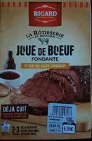 Mängden socker i Joue de bœuf fondante