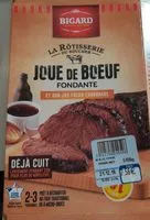 Mängden socker i Joue de bœuf fondante et son jus façon carbonade