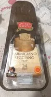 Mängden socker i Parmigiano Reggiano DOP