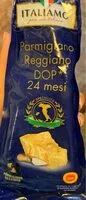 Mängden socker i Parmigiano Reggiano DOP* 24 mesi