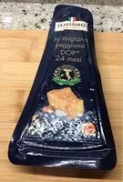 Mängden socker i Parmigiano Reggiano DOP