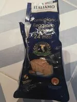 Mängden socker i Parmigiano reggiano