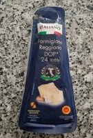 Mängden socker i Parmigiano reggiano DOP