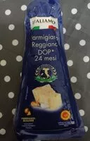 Mängden socker i Parmigiano Reggiano DOP 24 Mesi