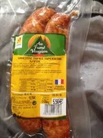 Mängden socker i Saucisse fumée