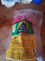 Mängden socker i Saucisse cuite à l'ail