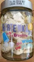 Mängden socker i Hirtenkäse in Öl mit Kräutern