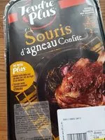 Mängden socker i Souris d'agneau confite