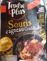 Mängden socker i souris d'agneau confite