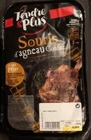 Mängden socker i Souris d'agneau Confite