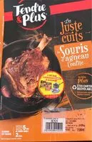 Mängden socker i La souris d’agneau confite