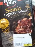 Mängden socker i Souris d'agneau