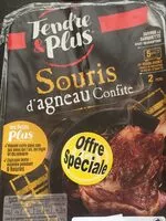 Mängden socker i Souris d'agneau