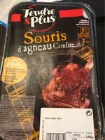 Mängden socker i Souris d'agneau confite