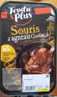 Mängden socker i Souris d'agneau confite