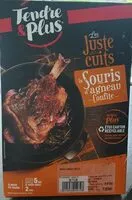 Mängden socker i Souris d'agneau confite