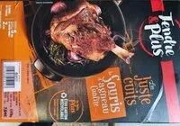 Mängden socker i Souris d'agneau confite