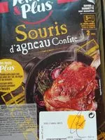 Mängden socker i Souris d'agneau confite