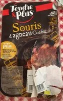 Mängden socker i Souris d'agneau confite