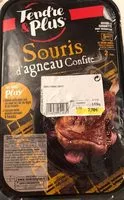 Mängden socker i Souris d'agneau confige