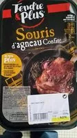 Mängden socker i Souris d'agneau confite