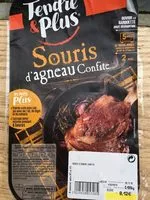 Mängden socker i Souris d'agneau confite