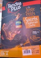 Mängden socker i Souris d’agneau confite