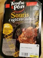 Mängden socker i Souris d'agneau confite