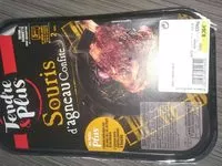 Mängden socker i Souris d'agneau confite