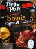 Mängden socker i Souris d'agneau confite