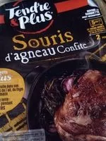 Mängden socker i Souris d'agneau