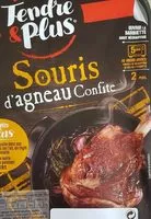 Mängden socker i Souris d'agneau confite