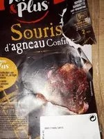 Mängden socker i Souris d'agneau confite