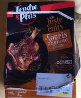 Mängden socker i Souris d’agneau confite