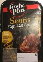 Mängden socker i Souris d'agneau confite