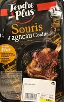 Mängden socker i Souris d'Agneau Confite